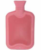 Warmwarme kruik roze 2 liter